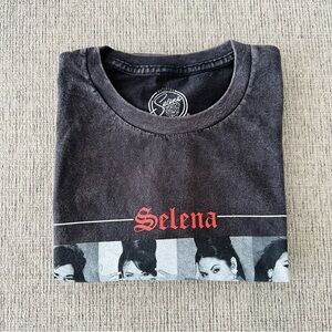 Selena Quintanilla Black Graphic T-Shirt